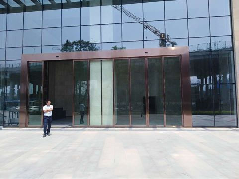 有框玻璃自動感應門 有框玻璃自動感應門